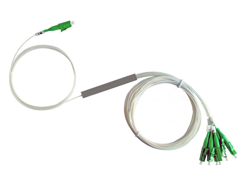 Linkbasic Fibre Splitter Blockless LC APC SM 1-8-0