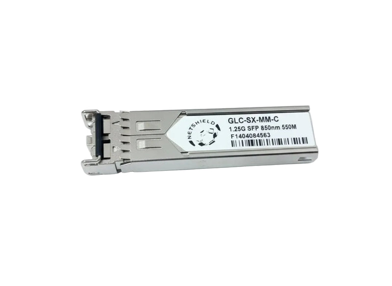 Netshield GLC-SX-MM-C F1404084563 850nm 1.25Gbps SFP Transceiver Module – Refurb