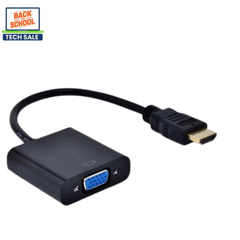 HDMI to VGA Adapter – 1080P Full HD for PC to Monitor/Projector – New
