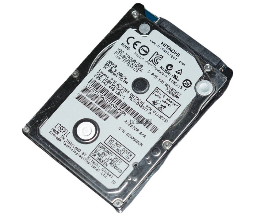 Hitachi HTS723232A7A364 2.5 Inch 320GB 7.2K RPM SATA Hard Drive – Open Box