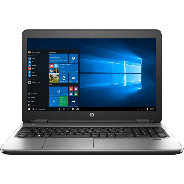 HP ProBook 650 G3 15.6 Inch Office Laptop; i5 7200u; 4GB PC4; 256GB SSD; Win10Pro; Refurb