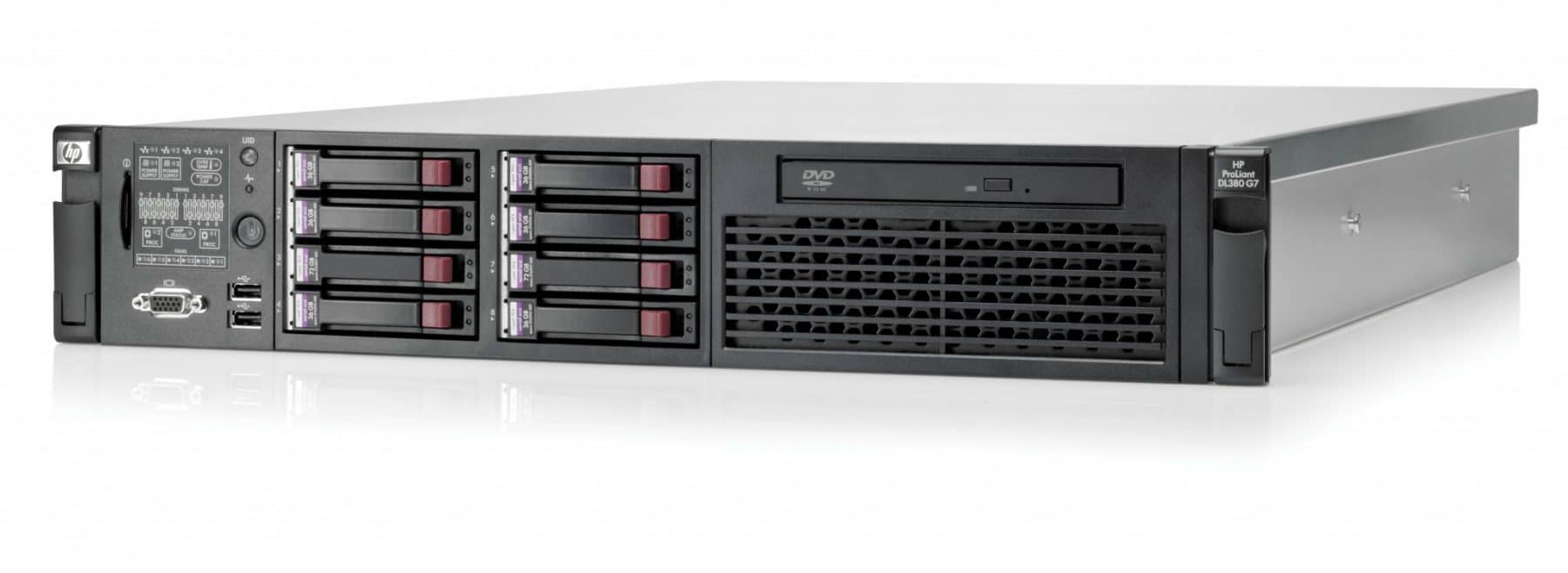 HP PROLIANT DL380 G7 - 8 BAY 2.5" - 2 X XEON L5630 - 32GB DDR3 - NO CADDIES - NO DRIVES - NO RAIL KIT - 2U ENTERPRISE SERVER