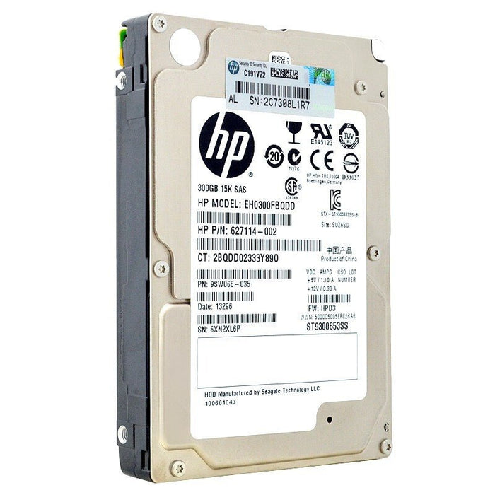 HP EH0300FBQDD 2.5 Inch 300GB 15K 6Gb/s SAS Hard Drive - Refurb