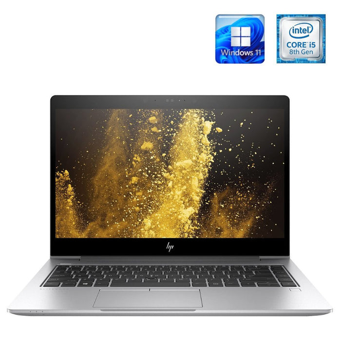 HP EliteBook 840 G5 14 Inch Pro Touch Laptop; i5 8350u; 8GB PC4; 256GB SSD; Win11Pro; Refurb