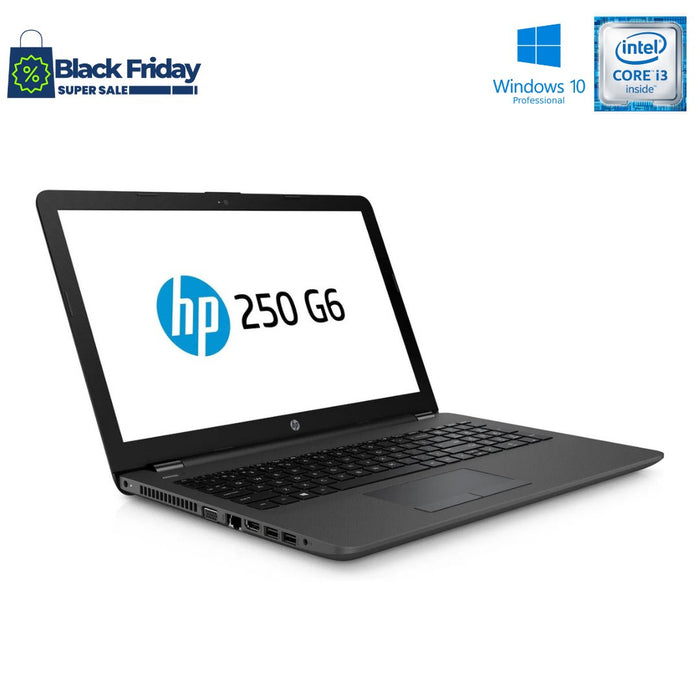 HP 250 G6 15.6 Inch Educational Laptop; i5 7200u; 8GB PC4; 240GB SSD; Win10Home; Refurb Special