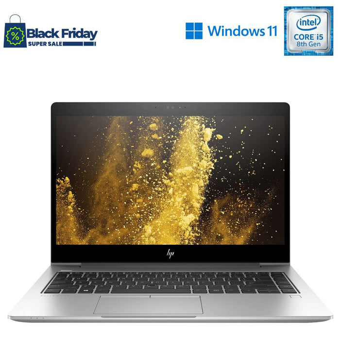 HP EliteBook 840 G5 14 Inch Laptop; i5 8350u; 8GB PC4; 256GB SSD; Win11Pro; Refurb Black Friday Special