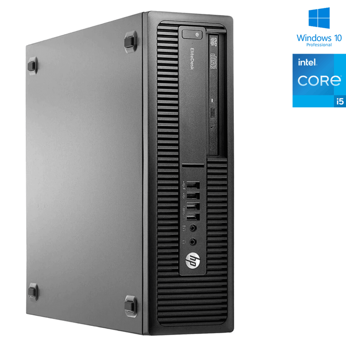 HP ELITEDESK 800 G2 SFF - I5 6500 - 4GB DDR3 - 500GB SATA HDD - WINDOWS 10 PRO 64 BIT - REFURBISHED COMPUTER