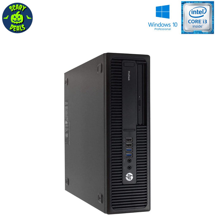 10 x HP ProDesk 600 G2 SFF Enterprise Business Computer Bundle; i3 6100; 4GB PC4; 128GB SSD; 500GB HDD; Win10Pro; Refurb