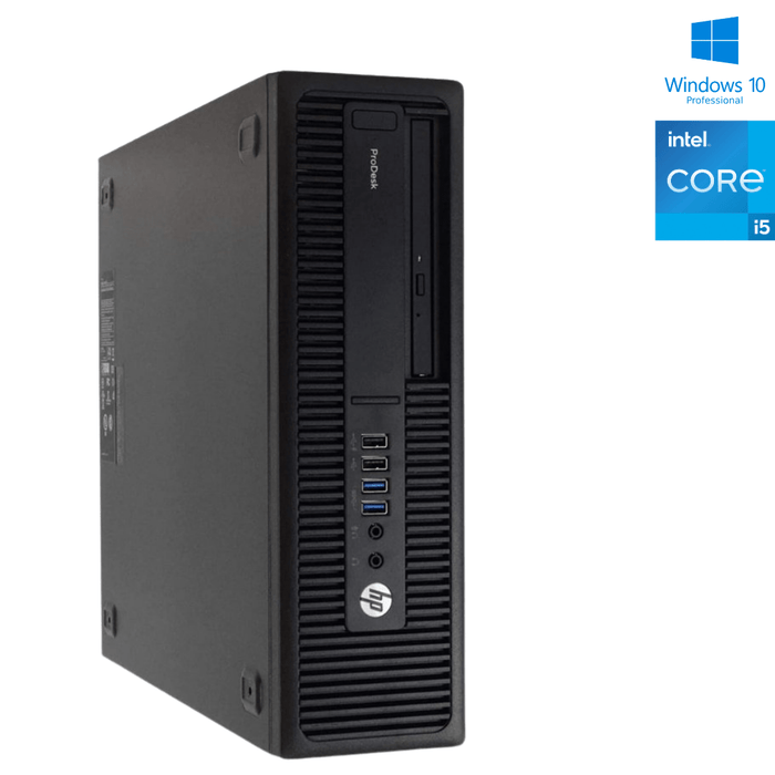 HP Prodesk 600 G2 SFF Computer; i5 6500; 4GB PC4; 500GB HDD; Win10Pro; Refurb