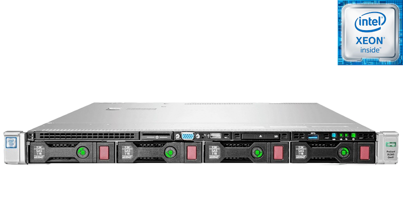 HP ProLiant DL360 Gen9 1U Rackmount Server – 4 LFF – 2 × Xeon E5-2673 v3 – 192GB DDR4 – 2 × 1TB SAS – P440ar – Broadcom BCM5719 – 2 × 140W – 2 × Blanks – Refurb