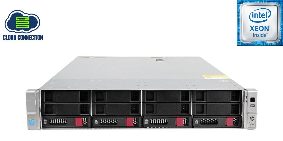 HP Proliant DL380 Gen9 Application Virtualisation Server; 4 LFF; 2 x Xeon E5-2680 V4; 64GB PC4; 4TB SAS; 2 x 500 Watt; DP 544+FLR-QSFP; Front Bezel; Rail Kit; 2U Rackmount; Refurb