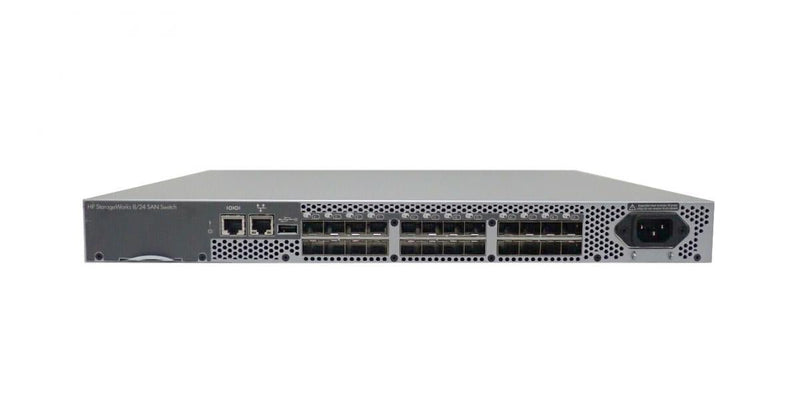 HP HSTNM-N018 StorageWorks 8/24 SAN Switch – Pre-Owned