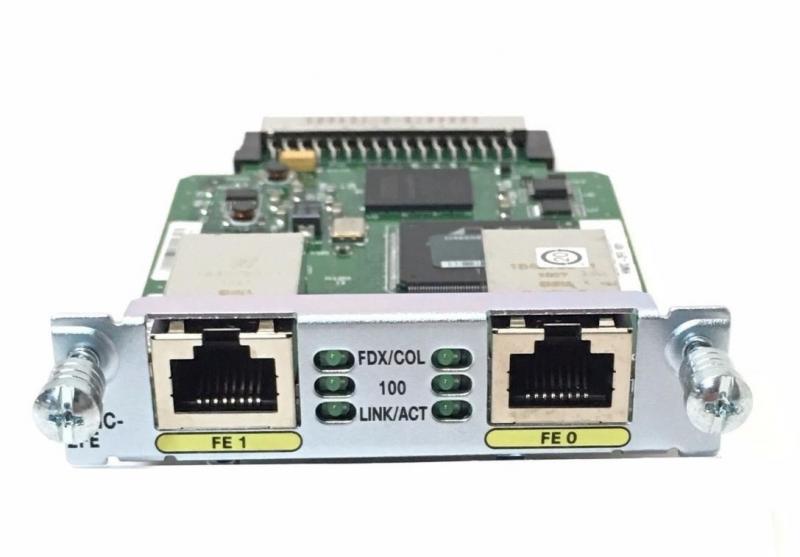 Cisco HWIC-2FE 2 Port Fast Ethernet Expansion Module – Open Box