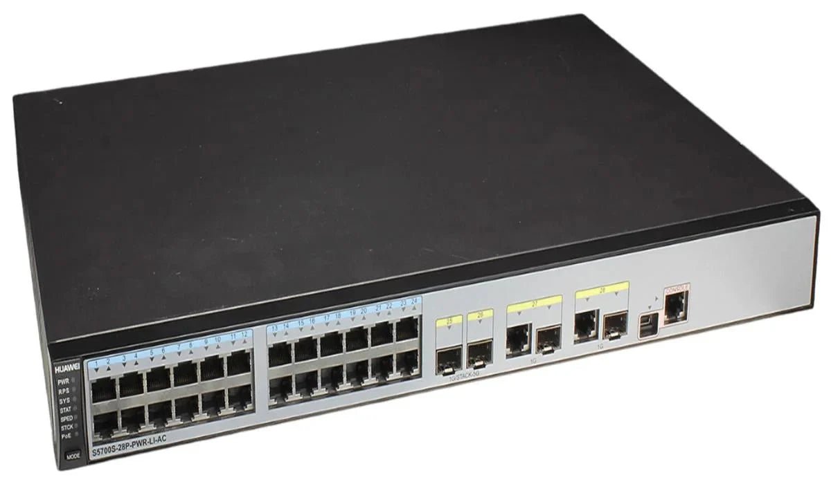 Huawei S5700-28TP-PWR-LI-AC 24 Port Gigabit PoE Managed Switch – Open Box