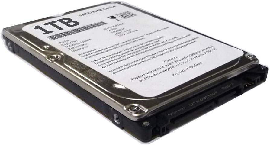 3.5" 1TB SATA Hard Drive (Dell/Hp/Samsung/Seagate/Western Digital)- Used