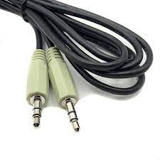 Aux Cable Jack Cable 90cm Aux Cable Green Tip 3.5 Male To 3.5 Male - New
