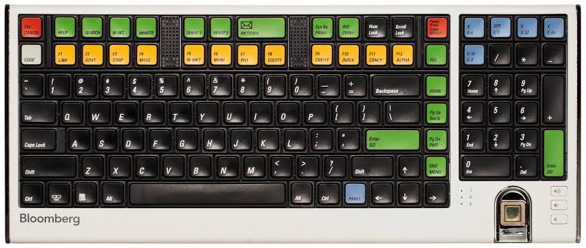 Bloomberg FRE100 Financial Terminal Keyboard – New