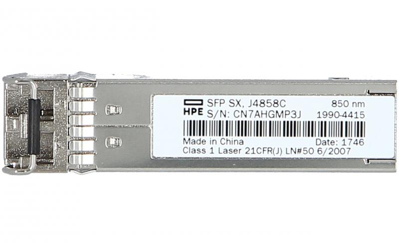 HPE J4858C 850nm 1.25Gbps SFP Transceiver Module – New