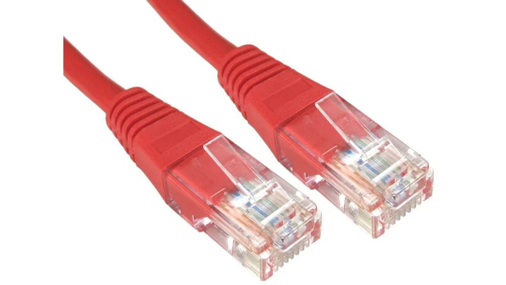 Krone Cat6 RJ45 Truenet UTP Patch Cord – Red – 3.0 Metres – New