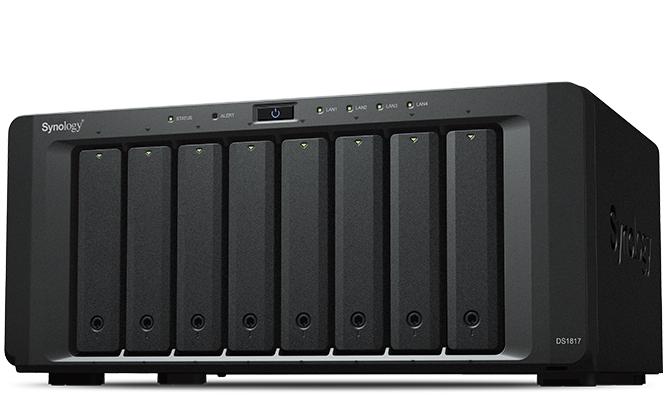 Synology DiskStation DS1817 8-Bay NAS Server with 4 x 10TB Seagate