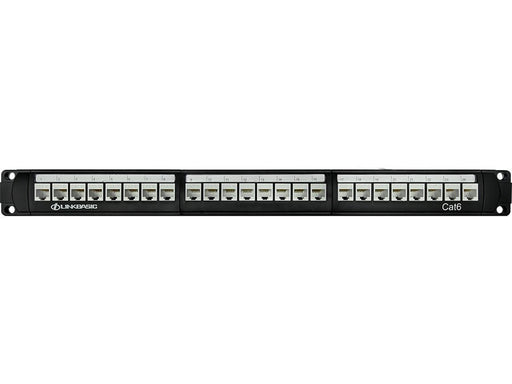 Linkbasic 24 Port Cat6 Rack Mount Patch Panel-0