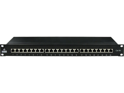 Linkbasic 24 Port Cat5e Shielded Rack Mount Patch Panel-0