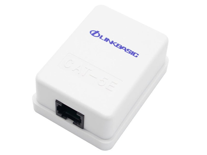 Linkbasic Cat5e Single Surface Mount Box-0