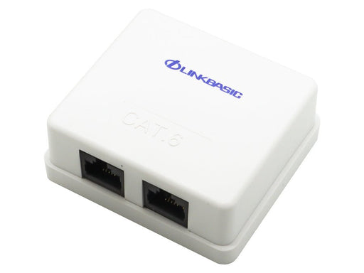 Linkbasic Cat6 Double Surface Mount Box-0