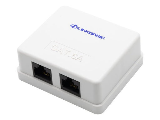Linkbasic Cat6a Double Surface Mount Box-0