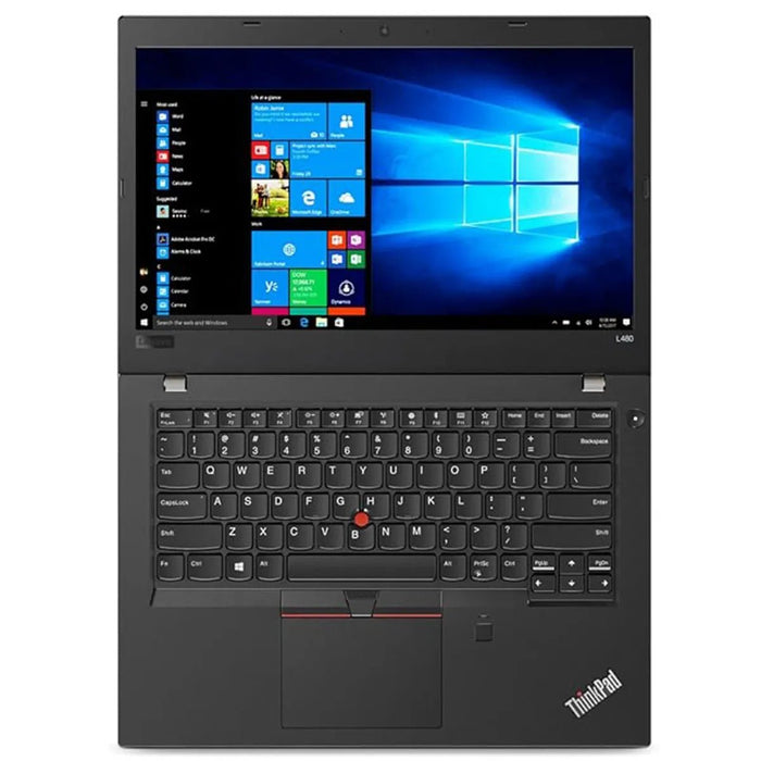 Lenovo ThinkPad L480 14 Inch Laptop; i5 8250U; 8GB PC4; 256GB SSD; Win11Pro; Refurb