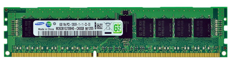 Samsung 8GB 1RX4 PC3-12800R-11-11-C2-D3 DDR3 Server RAM - Refurb