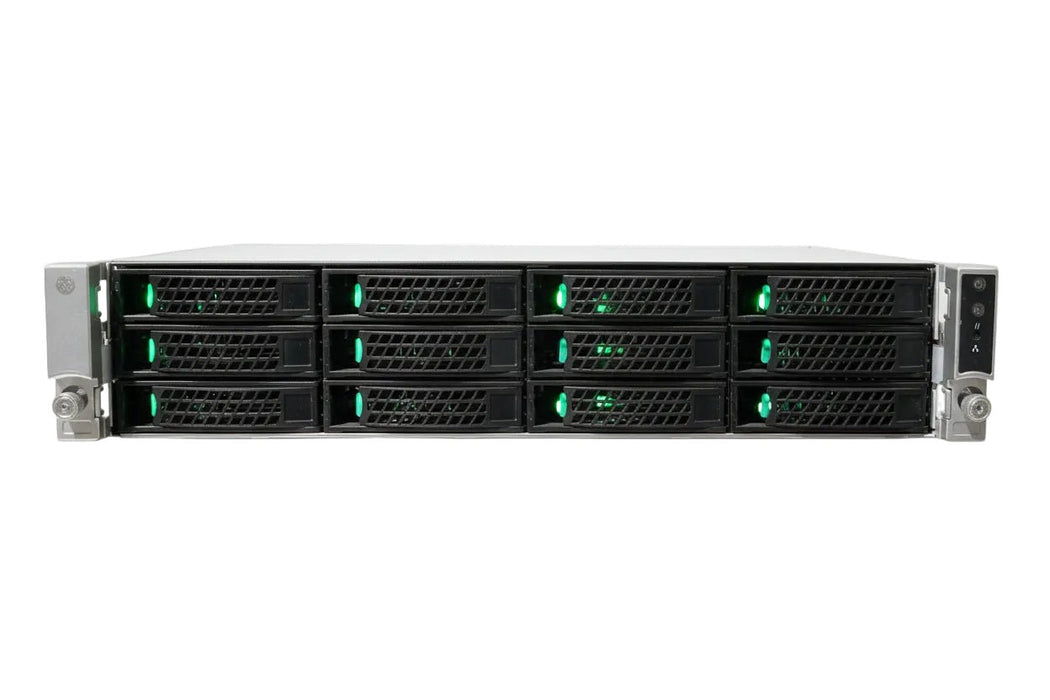 Mcafee DSM2600 Firewall Server 12 Bay LFF - 2 x Xeon E5-2670 - 64GB DDR3 - 2 x 600GB SAS W/Caddies - QP 1GB - 2 x 750W PSU - Refurb