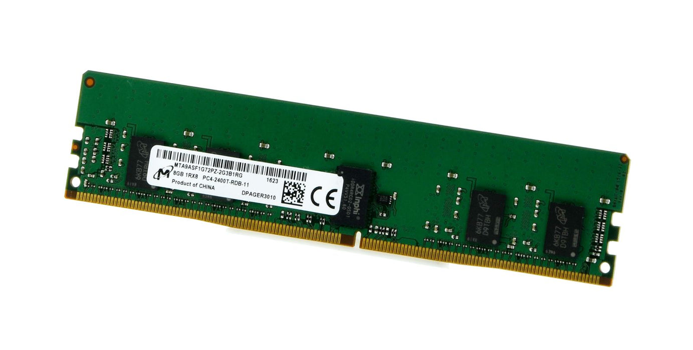 Micron 8GB 1Rx8 PC4-2400T-RD1-11 DDR4 Server RAM – Refurb