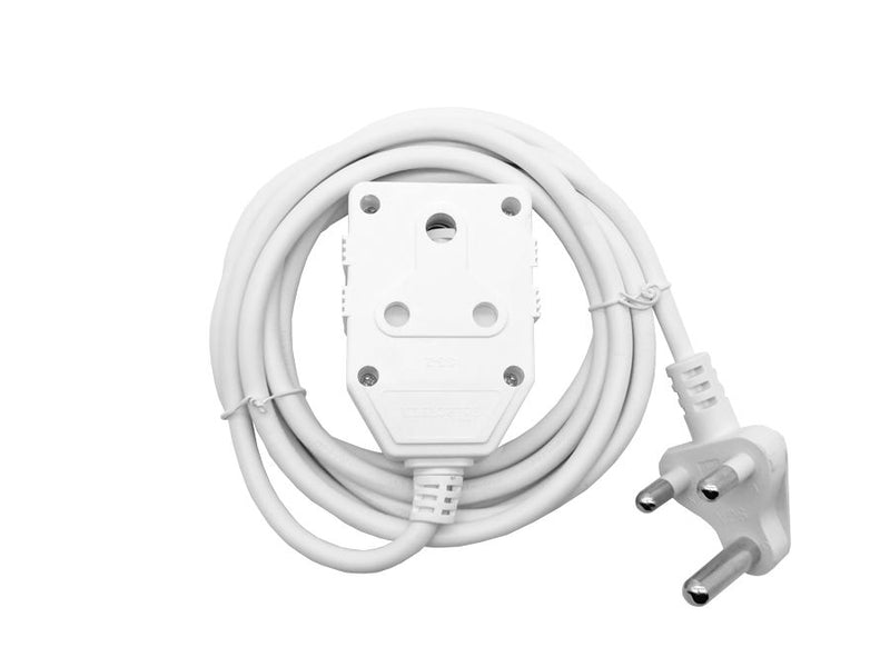 3M 10A Extension Cord with Double Coupler-0