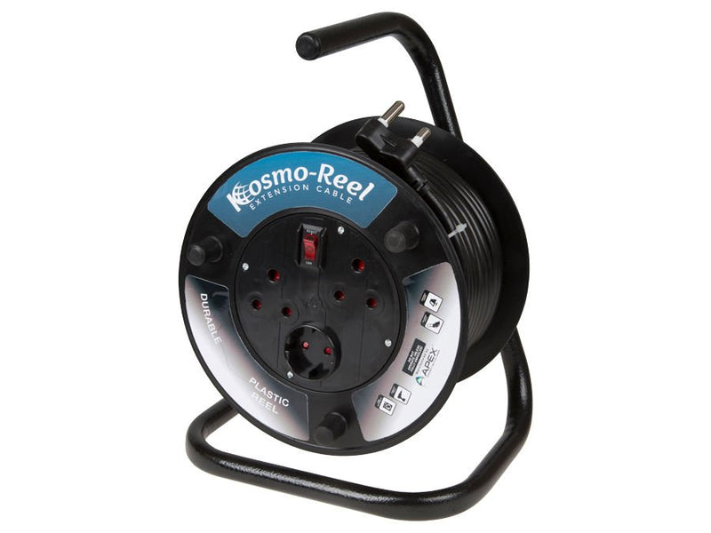 20M 10A Extension Cord on Open Plastic Reel-0