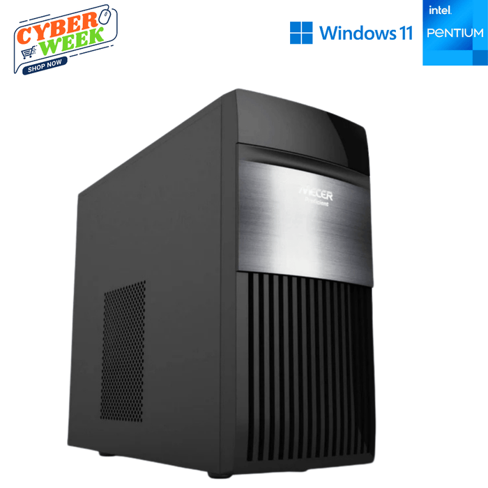 Mecer H310M-K MT Office Computer – Pentium Gold G5400 – 8GB DDR4 – 500GB HDD – Win11Pro – Refurb Special