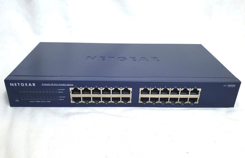 Netgear JGS524 V1 ProSafe  24 Port Gigabit Switch – Refurb