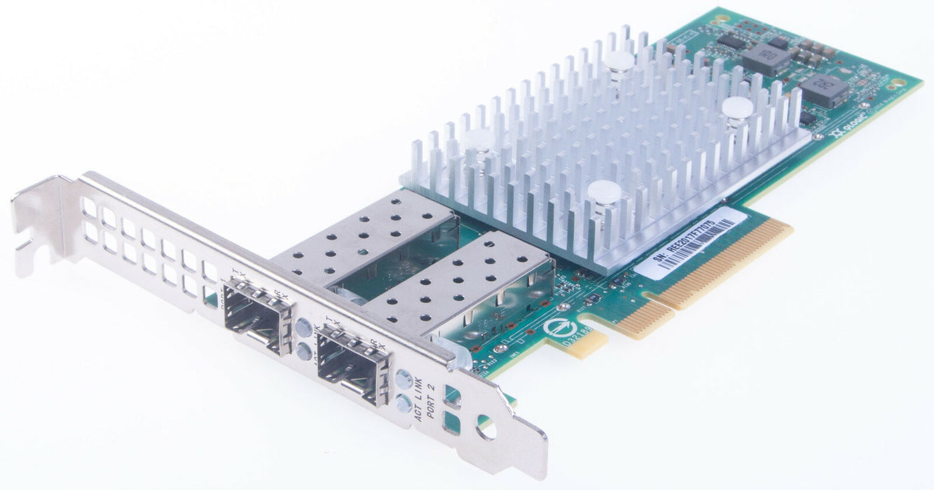 Dell 51GRM QLogic FastLinQ 41262 Dual Port 25Gb SFP28 Server Adapter Ethernet PCIe Network Interface Card – Pre-Owned