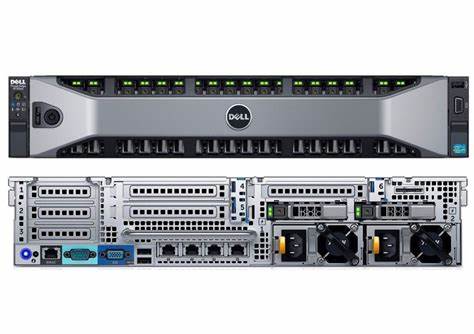 Dell PowerEdge R730XD 24 SFF Application Server; 20 Cores; 96GB PC4; 4 x 146GB; 14 x 300GB; Perc H730; QP 1GB; No Front Bezel; No Rail Kit; 2U Rackmount