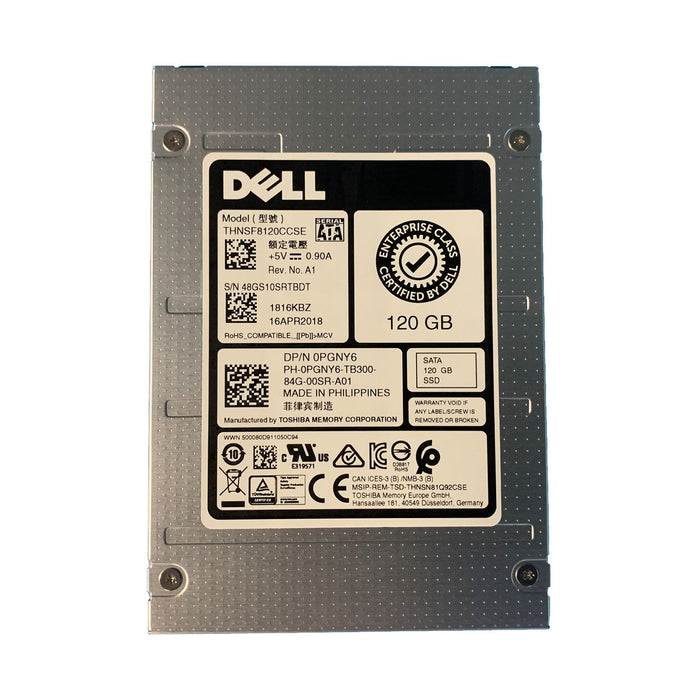 Dell THNSF8120CCSE 2.5 Inch 120GB SATA III Solid State Drive – Refurb