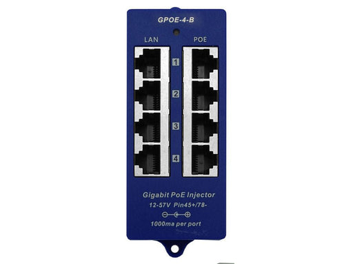 4 Port Gigabit Passive PoE Injector-0