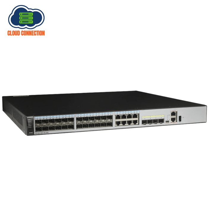 Huawei S5720-32C-HI-24S 24 Port Layer 3 Managed Switch – Used