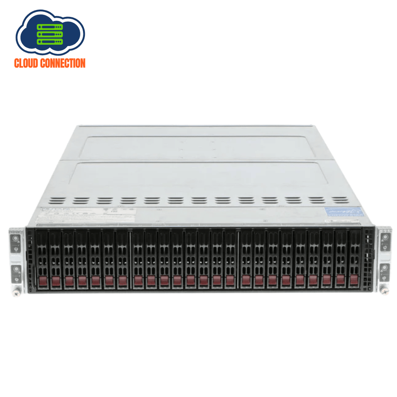 Nutanix NX-T00-4NL3-G5 2U Rackmount Server - 24 SFF - 8 x Xeon E5-2680 V4 - 224GB DDR4 - 4 x 2TB SATA - AOC-53908L - Intel I350 - 2 x 2000W - Refurb