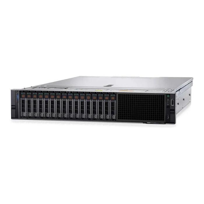 Dell PowerEdge R550 2U Rackmount Server – 16 SFF – 2 × Xeon Gold 5317 – 64GB DDR4 – 2 × 1TB SAS + 7 × 1.92TB SATA SSD – No RAID – Broadcom BCM5720 – 1 × 800W – 9 x Caddies – 7 x Blanks – Refurb