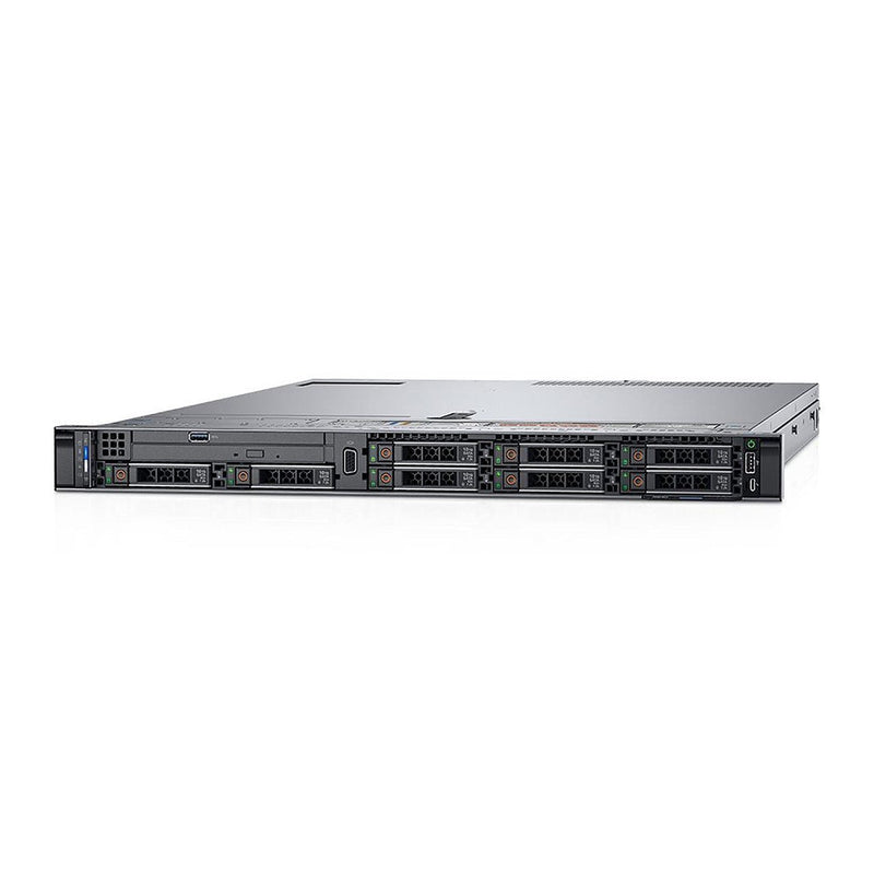 Dell PowerEdge R640 1U Rackmount Server – 8 SFF – 2 × Xeon Silver 4208 – 768GB DDR4 – 2 × 480GB SATA SSD – PERC H740P – Broadcom BCM57800 – 2 × 750W – 2 x  Caddies – 6 x Blanks –1 x Front Bezel - Refurb