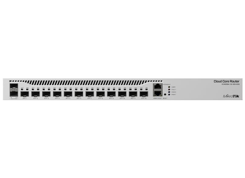MikroTik Cloud Core 12 Port SFP+ 2 SFP28 4 Core Router-0