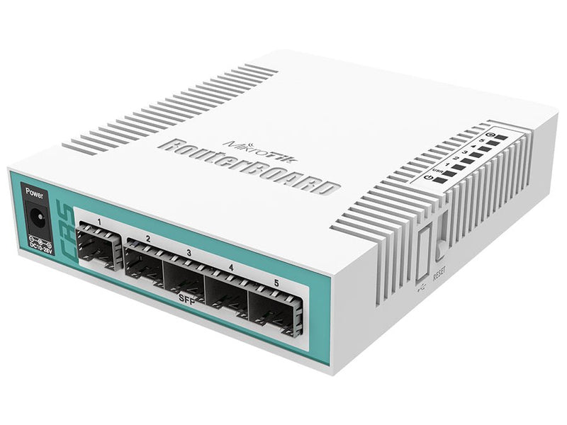 MikroTik Cloud Router Switch 5 Port SFP 1 PoE/SFP Port-0