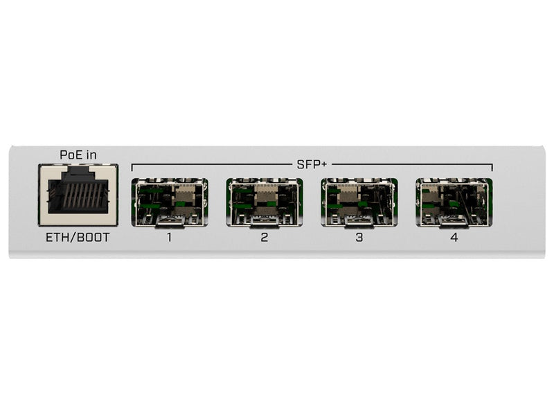 MikroTik Cloud Router Switch 4 Port SFP+ with PoE Input-0