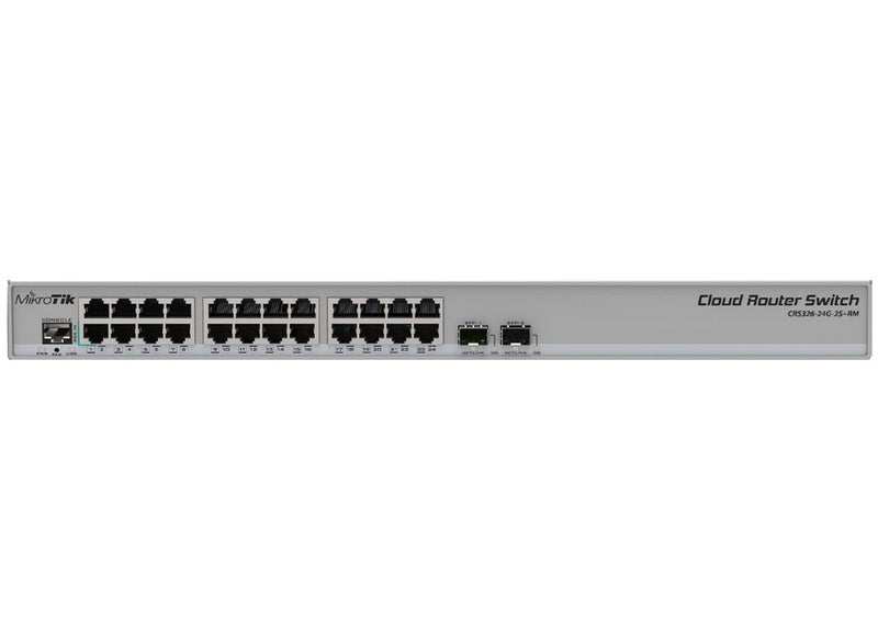 MikroTik Cloud Router Switch 24 Port Gigabit 2SFP+-0
