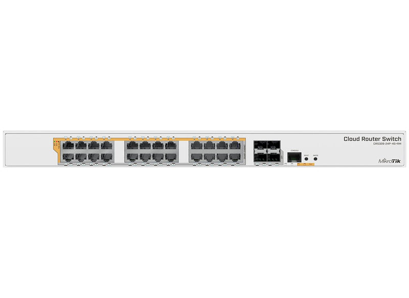 MikroTik Cloud Router Switch 24 Port PoE 450W 4SFP+-0